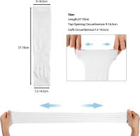 Mangas De Protección Solar Para Verano Deporte Al Aire Libre Antideslizantes Elásticas Para Hombres Y Mujeres Ciclismo Mangas De Nylon Y Poliéster - details 0