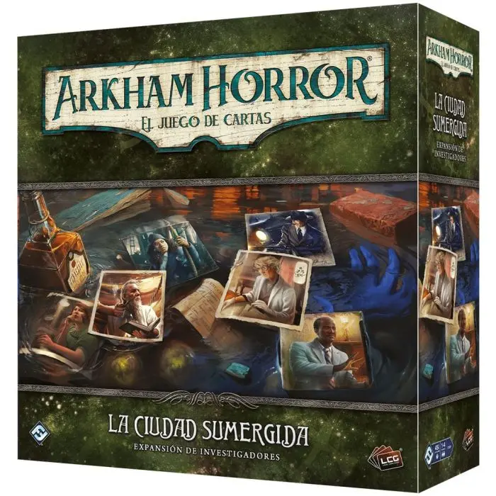 Arkham Horror LCG La ciudad sumergida exp. investigadores - 1
