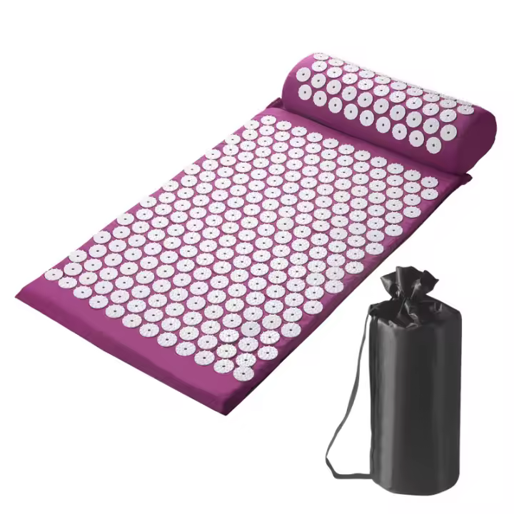 Massager Mat Shakti Mat Massage Yoga Mat Acupressure Relieve Stress Back Body Pain Spike Mat Acupuncture Massage Cushion  Yoga & Pilates Blocks - 1