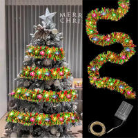 Guirnalda De Navidad Dingion De 16 Pies Con LED Y Metálico Brillante Decoraciones Colgantes Para Fiesta De Navidad Interior - details 4