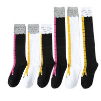 Calcetines Largas Pierna De Pollo Divertidos Dibujos Animados De Terciopelo Para Mujer Calcetines De Piel De Pollo 3D Gruesos - details 3