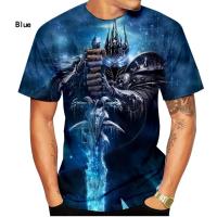 Camiseta De Streetwear Hip-hop World of Warcraft 3D Haikyuu Oversize Para Hombres Y Mujeres Camiseta De Verano Casual Manga Corta Breathable - details 9