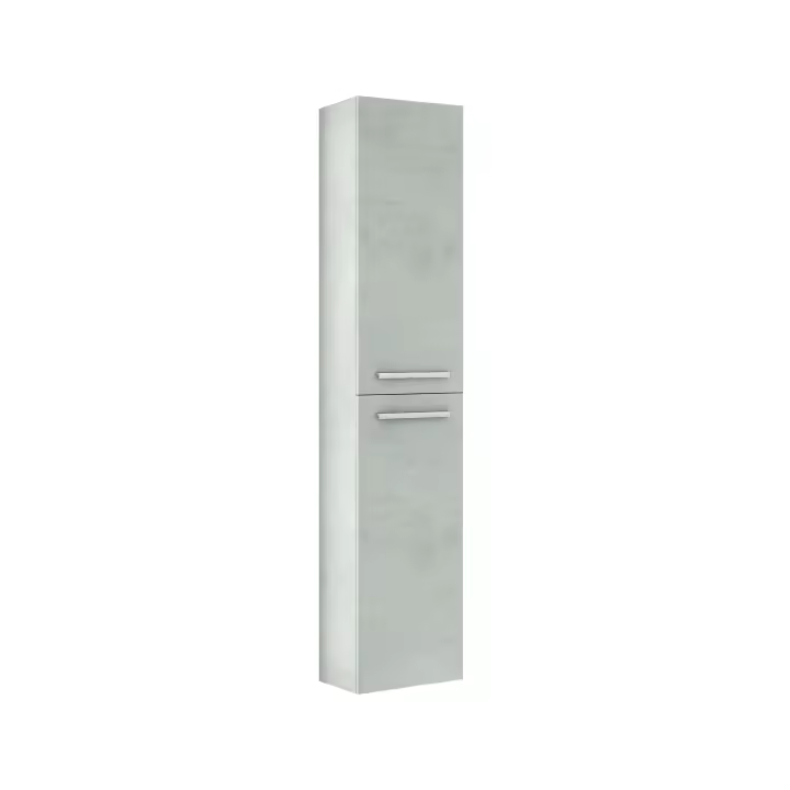 Duehome - Columna de baño cemento Athena 2 puertas - 1