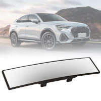 Espejo Retrovisor De Coche Ancho 285mm Vista Amplia Convexa Para Visión Mejorada Interior Clip Enclavable Auxiliar Automático - details 4