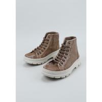 Natural World Old Iris Deportivas Con Plataforma Mujer Beige - details 0