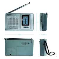 Ociodual Radio de Mano BC-R2011 Analógica Mini Sintonizador AM/FM Altavoz Integrado Conector para Auriculares Jack 3.5mm - details 3
