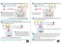 G WiFi Smart Switch, Buena compatibilidad Seguridad inteligente Interruptor táctil inalámbrico para oficinas para hogares - details 3