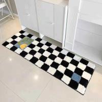 Alfombra Luffy Suave Para Dormitorio INS Cuadros Niños Alfombra Peluda Decoración De Habitación Antideslizante Alfombras Largas Para El Lado Del Cama - details 1