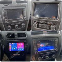 Radio De Coche 2Din Android 13 Multimedia Con GPS Carplay Y Apple Carplay Para VW Volkswagen Golf Polo Tiguan Passat B7 B6 SEAT Leon Skoda Octavia - details 0
