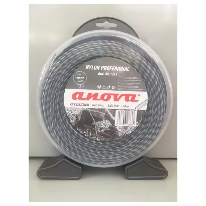 HILO DESBROZADORA ANOVA CYCLONE GRIS 3,50 mm. E/36 M. - 1