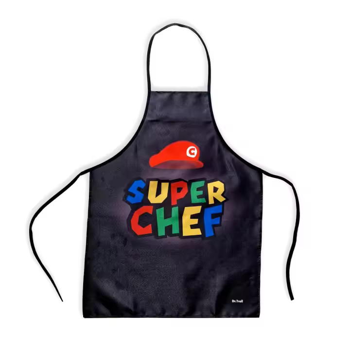 Dr. Troll Delantal fan art Super Chef con el estilo de Mario - 1