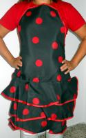 Netdam Delantales Sevillanas Flamencos Lunares | Cocina Mujer Hombre - details 2
