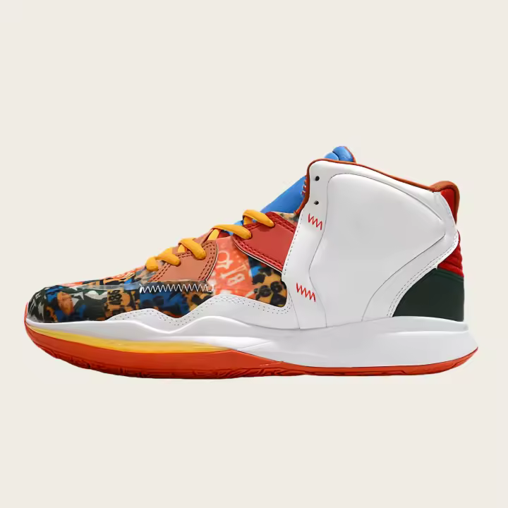 Basketball shoes White Breathable Flat Walking Trainers Casual Sneakers 8s Designer Men Sports Women Outdoor Running Shoes - 1