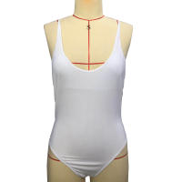 Traje De Baño De Un Pie Para Mujer En Color Sólido Con Tirantes Sexy Deporte Acuático Surf Natación Moda Playa Traje De Surfeo - details 15