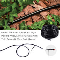 Tubo De Riego De Jardín 50FT 1/4 Pulgada Tubo De Distribución En Blanco Para Sistema De Riego Del Jardín - details 3