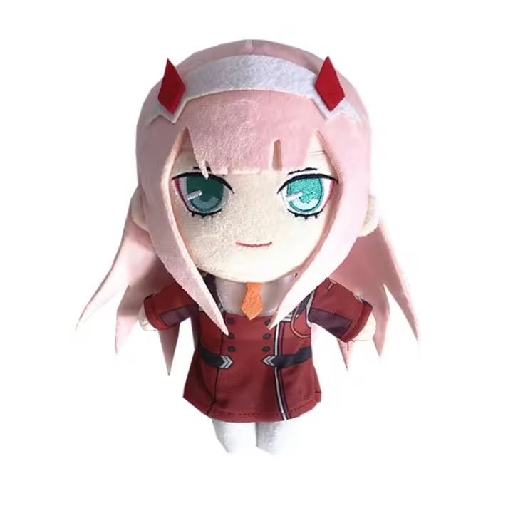Muñeco De Peluche DARLING En El FRANXX 02 20cm Anime Suave Relleno De Algodón PP Juguete Cojín De Peluche Unisex Para Adultos Y Niños - 1