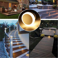 Luces De Pasillo Exterior IP65 Impermeables 1W 12V LED Para Escaleras Jardín Patio Camino Vía Corredor Decoración Luz De Pared Revestimiento Recipiente - details 0