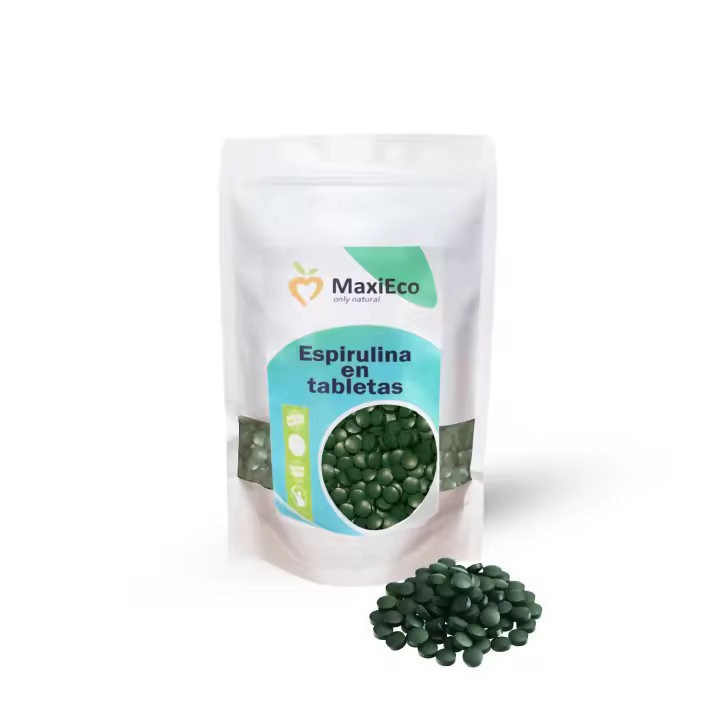 Espirulina en comprimidos 500 g (2000 comprimidos 250 mg) - Espirulina verde Vegana - 1
