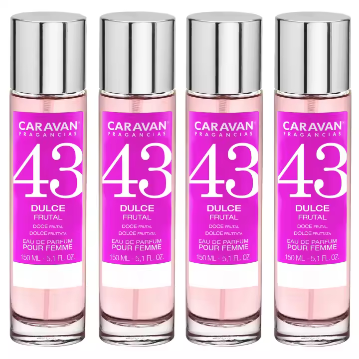 4x Caravan Perfume de Mujer Nº43 - 150ml. - 1