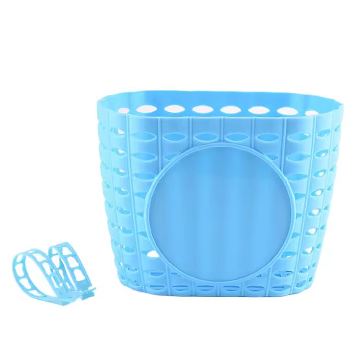 Cesta De Bicicleta Con Manillar Frontal Impermeable Para Niños Y Niñas Con Correa De Fijación Plástica Para Bicicletas - 1