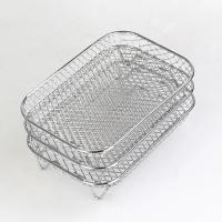 Rack De Air Fryer Pila De 3 Capas Relleno De Acero Inoxidable Adecuado Para Horno Cocina Vaporizador Hogar Gadgets - details 9