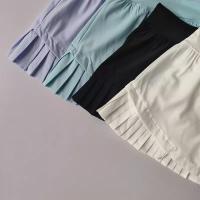 Shorts De Running Para Mujer 2 En 1Falda Alta Cintura Fitness Deporte Skirt Yoga Tenis Golf Gimnasio Correr Shorts Terciopelo - details 12