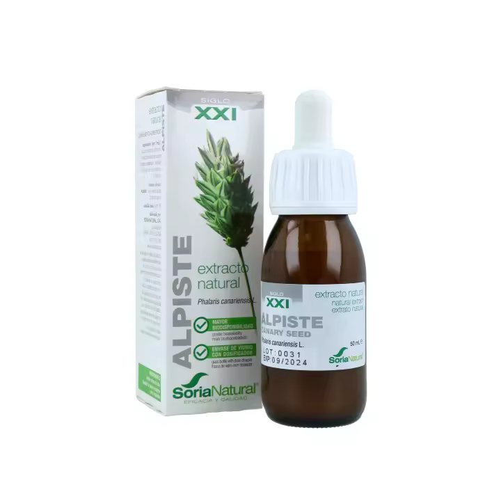 Extracto de alpiste siglo XXI 50 ml  Soria Natural - 1