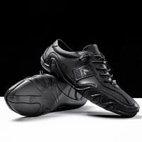 Zapatos Planos Casuales Para Hombres Hechos a Mano En Cuero PU Cómodos Mocasines Transpirables Zapatillas De Exterior - details 4