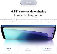 Xiaomi Redmi 14C - Smartphone Android da 8 + 256 GB, sin NFC, G81-Ultra da 2,0 GHz, Display da 6,88", 50 MP AI Dual Camera, batteria da 5160 mAh, Senza caricatore Azul - details 2
