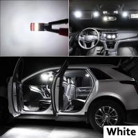Kit De Luces LED Para Interior De Coche MDNG 9X Compatible Con Hyundai Santa Fe 2013-2018 Luz De Mapa Maletero Lámpara De Placa De Matrícula Color Blanco Azul ICE Canbus Sin Errores Instalación Plug And Play - details 4