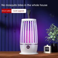 Lámpara Repelente De Mosquitos Portátil Recargable Por USB Trampa Eléctrica Para Insectos Silenciosa Anti-Mosquitos Para Exteriores - details 5