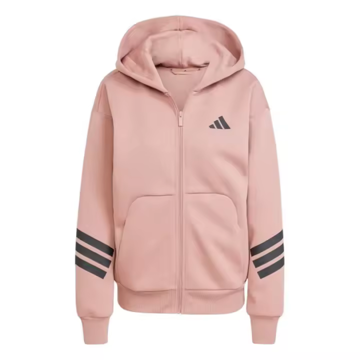 Sudadera Adidas Mujer W Fi 3S Fz Rosa Je0177 - 1