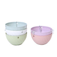Macetas Colgantes Para Balcón En Imitación De Rotura Tejido Rattan Soporte Para Plantas Decoración De Jardín Y Interior - details 5