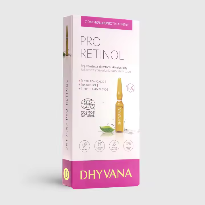 Sérum Bakuchiol Retinol 100% Natural | Elasticiad de la piel | Apto embarazadas | DHYVANA - 1