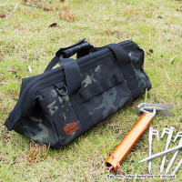 Bolsa De Herramientas Grande Para Camping Resistente Al Agua Con Bocón Amplio Para Almacenamiento Bolsa De Equipaje Para Aventuras Al Aire Libre - details 10