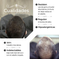 Barber Shop Europe - Kit Fibras Capilares + Optimizador- FIBRAS CAPILARES - Microfibras Capilares - Fibra Capilar para Más Densidad y Disimular Calvicie - Maquillaje Capilar para Caida del Cabello Mujer y Hombre - Hair Building Fibers - details 4