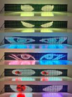 Placa De Pantalla LED Matriz APP Control Para Camión Ojos De Diablos Iluminación Flexible Con Texto Deslizante Decoración Para Parabrisas - details 18