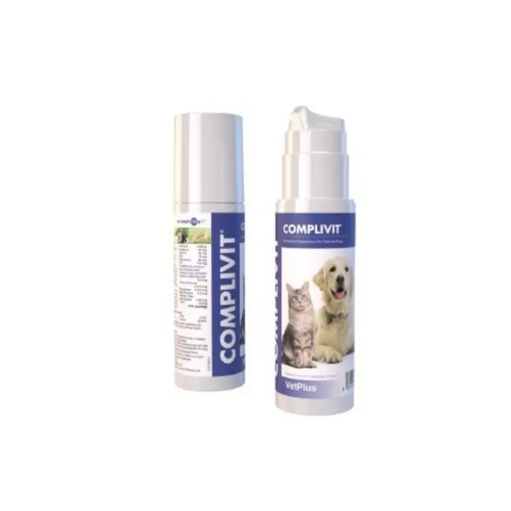 VETPLUS - Complivit (150 gr) - Suplemento reconstituyente energético para perros y Gatos - 1