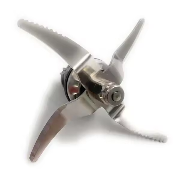 Roboparts® - Cuchillas Desmontables reemplazo para Robot de Cocina Cecotec Modelos Mambo Touch/M: 11090; Habana Cooking Total Gourmet, Victory - 1