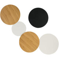 Lámpara de pared led Redonda Modern with interruptor tacthil, decoración para Sala de estar, Dormitory, lámpara de pared Blanca de 20 cm, Luz Cálida - details 2