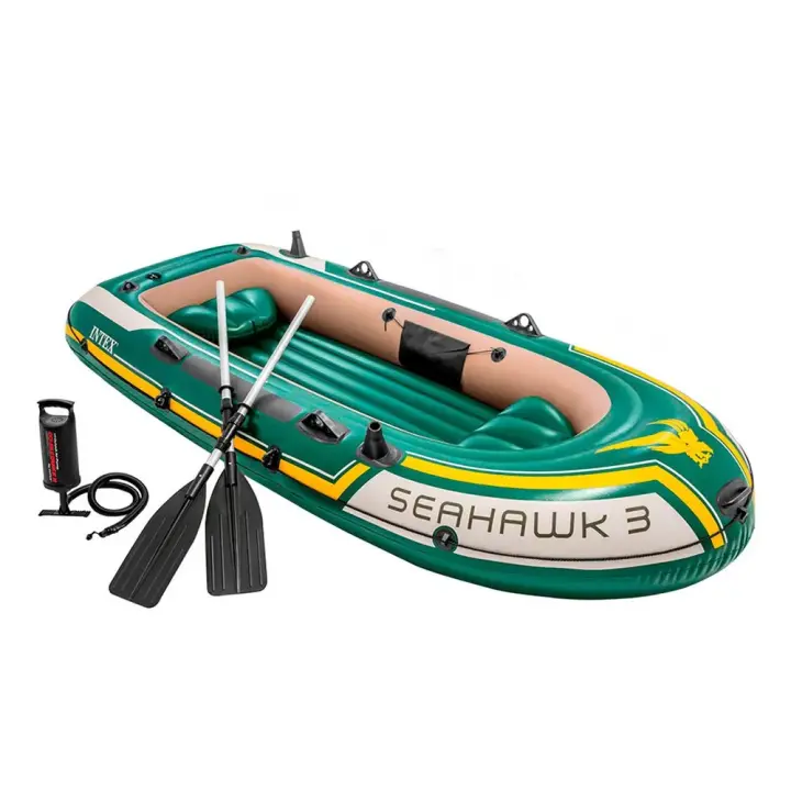 Intex Bote Hinchable Seahawk 3 Verde Embarcaciones - 1