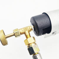 Regulador De Propano Ajustable 1.5FT 0-20 PSI Para Barbacoa Conductor De Fritura De Pavo Asador Fogón Cocina Metal Manual - details 0
