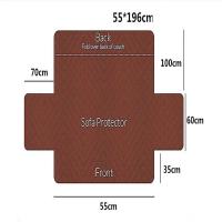 Cubierta De Sofá Antideslizante Y Anti-Polvo Protector Contra Gatos Y Niños Para 1/2/3 Asientos Funda De Sofá De Algodón 100% Jacaranda Sin Costuras Máscara De Sofá - details 4