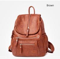 Mochila de cuero de alta calidad para mujer, bolso de hombro femenino Vintage, bolso de viaje para mujer, Mochilas escolares para niñas - details 10