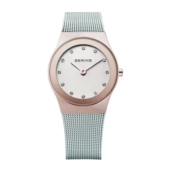 Reloj Bering 12927-064 Mujer Acero PVD Rosa 27mm con Garantía Internacional - 1