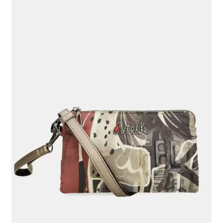 ANEKKE 39773-817 Bolso de mujer gris y rojo 624 - 1