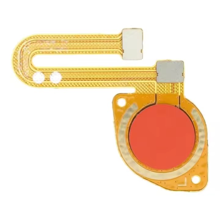 BOTON HOME / HUELLA COMPATIBLE PARA MOTOROLA MOTO E7 CABLE FLEX ROJO REPUESTO (IMATICA LOS PALACIOS) - 1