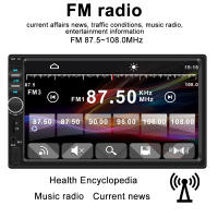 Reproductor Multimedia Para Coche Universal 2 Din Pantalla Táctil De 7 Pulgadas Con Carplay Android Auto Cámara Trasera Soporte Para Control Del Volante - details 4