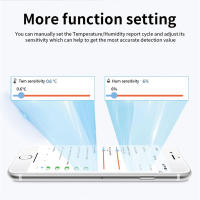 Sensor Inteligente De Temperatura Y Humedad WiFi Batería Poderada Monitoreo Por APP Compatible Con Alexa Y Google Home - details 5
