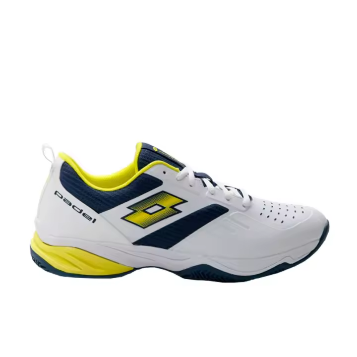 Zapatillas de Padel Lotto Superrapida 400 IV Blanco/Amarillo - 1